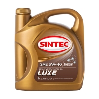 SINTEC Luxe 5W40 SL/CF, 5л 801934